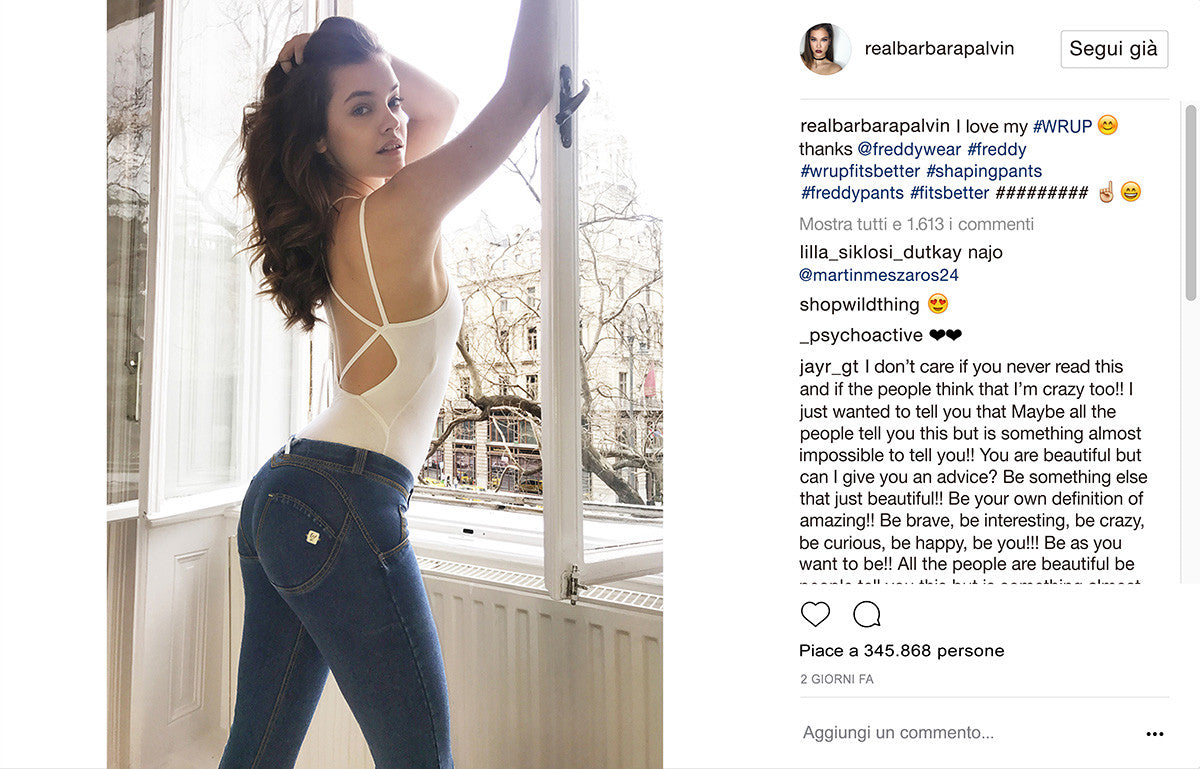 BARBARA PALVIN LOVES WR.UP®
