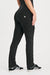 Limited Edition Straight Leg Cargo Black Denim High Waist Ankle Length