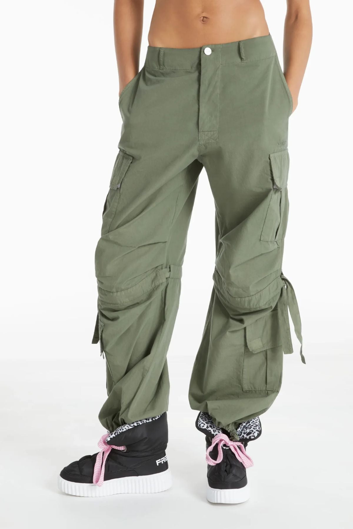 Khaki Cargo Trousers Limited Edition