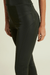 Velvet Leather Mini Flare Deep Olive Green High Waist