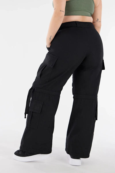 Black Cargo Trousers Limited Edition