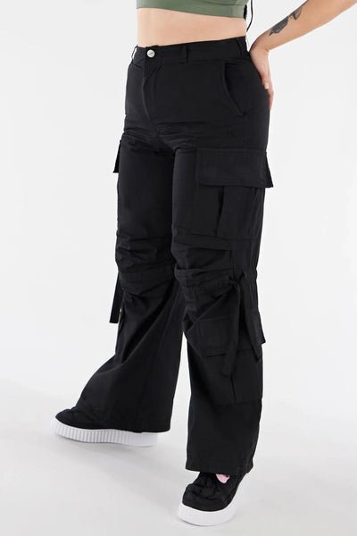 Black Cargo Trousers Limited Edition