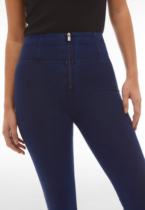 Freddy WR.UP® dark denim blue stitch high waist shaping jeans – view 5