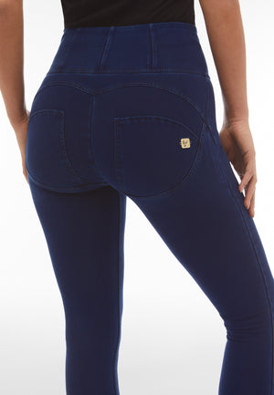 Freddy WR.UP® dark denim blue stitch high waist shaping jeans – view 4