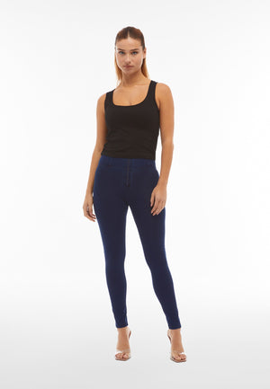 Freddy WR.UP® dark denim blue stitch high waist shaping jeans – view 6