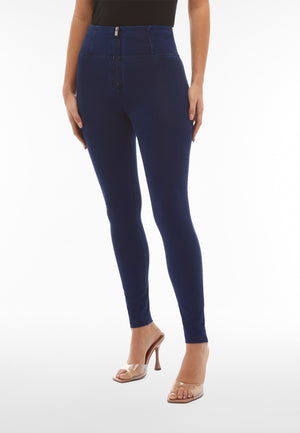 Freddy WR.UP® dark denim blue stitch high waist shaping jeans – view 8