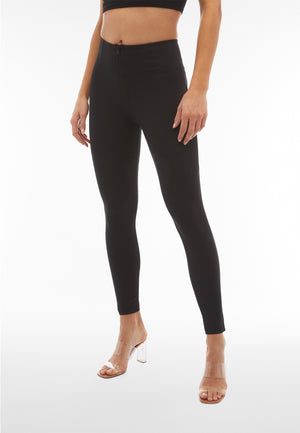 Freddy DIWO Pro black beauty effect high rise trousers – view 6
