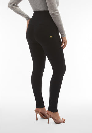 Freddy WR.UP® black super high waist skinny trousers – view 4