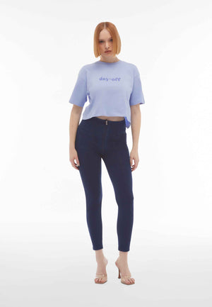 Freddy super high rise denim 7/8 ankle jeans with front pocket – view 5