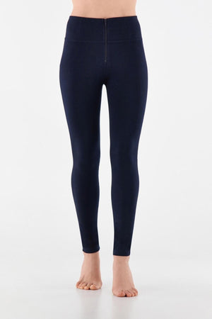 Freddy WR.UP® navy high rise skinny trousers – view 4