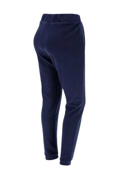 Navy Blue Velour Track Pants | Sweatspants | Sweatsedo