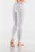 white faux leather mid rise freddy jeans