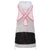 SLEEVELESS CONTRAST TOP WHITE PINK