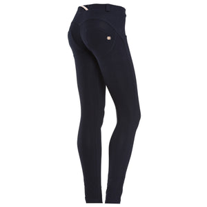 Freddy WR.UP® navy mid rise skinny trousers – view 5