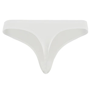 Freddy white seamless mid waist thong – view 2