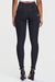 BLACK DENIM 3 BUTTON HIGH RISE